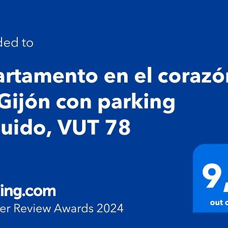 Apartamento En El Corazon De Gijon Con Parking Incluido, Vut 78 Eksteriør bilde
