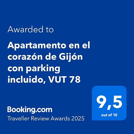Apartamento En El Corazon De Gijon Con Parking Incluido, Vut 78 Eksteriør bilde